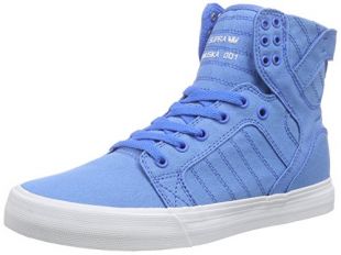 Supra Skytop D, Unisex Adults' Hi-Top Sneakers, Black (Black / White Blk), 7 UK (41 EU)