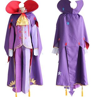 Sunkee Re:Zero kara Hajimeru Isekai Seikatsu -Starting Life in Another World Cosplay Traje Encantar Roawaal L Mathers Cosplay Traje,Hecho a Medida (Por Favor Déjenos Su Tamaño Antes de Realizar el Pedido) (L: 165-170cm, Roawaal L Mathers Cosplay)