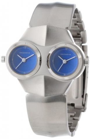 android - Android Unisex AD52LTD Silver Stainless-Steel Quartz Watch ...