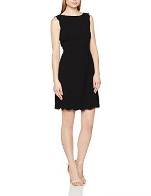 Naf Naf E- Iris R1 Vestido, Negro (Noir), 42 para Mujer
