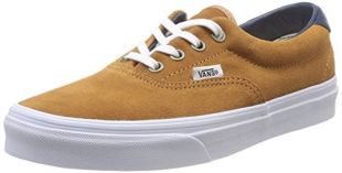 Vans ERA 59, Low-Top Sneaker unisex adulto, Marrone (Suede/Leather), 40