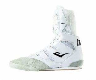 Everlast - Hi Top 8001W, Scarpe da pugilato, Bianco, 40
