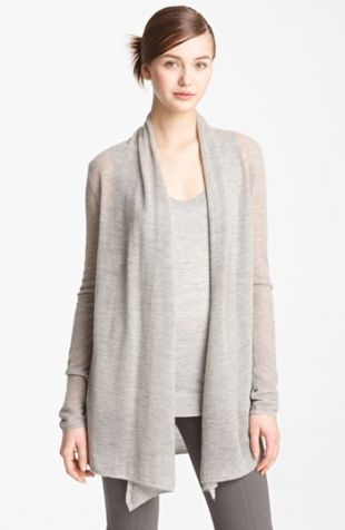 Donna Karan - Drape Front Cashmere Cozy