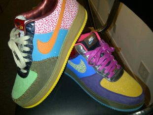 Sneakers Air Force 1 Low Bespoke by Dj Clark Kent