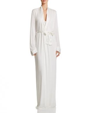 robe de chambre en satin