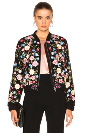 NEEDLE & THREAD - FLOWER FOLIAGE BOMBER