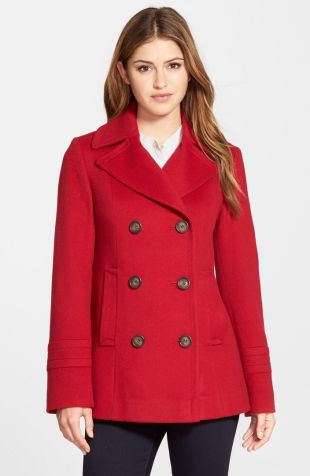 manteau rouge