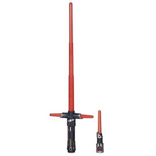 Hasbro Star Wars The Force Awakens Kylo Ren Deluxe Electronic Lightsaber