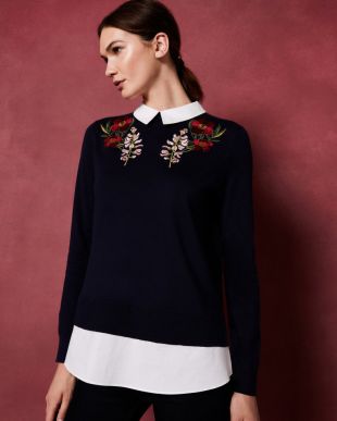 Toriey Kirstenbosch Collar Jumper