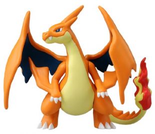 TAKARA TOMY Takaratomy SP-16 Official Pokemon X and Y Mega Charizard Y Figure