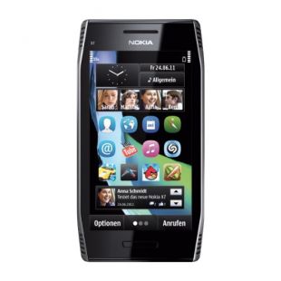 Nokia X7 Smartphone(10,2 cm (4 Zoll) Display, Touchscreen) dark steel