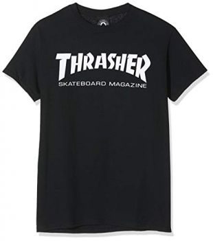 Thrasher - Thrasher Herren Skate Mag T-Shirt, schwarz, S EU