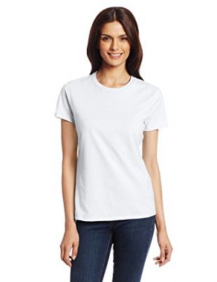 Hanes - Hanes Women's Nano T-Shirt, Medium, White