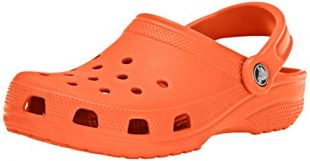 Crocs Unisex-Erwachsene Classic Clogs, Orange Tangerine, 45/46 EU