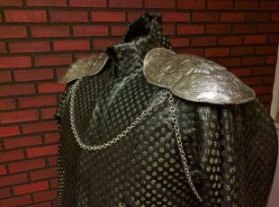 Cersei Lannister inspiré des épaulettes pour robe de couronnement, finale de la saison 6, accessoires de cosplay de Cersei, obtenu, armure des épaules