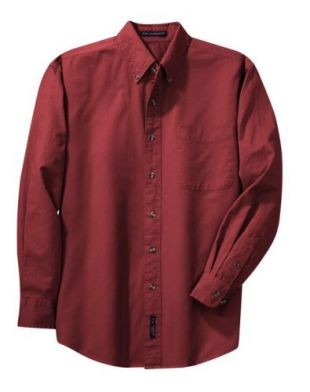 Port Authority Long Sleeve Twill Shirt (S600T) X-Large Tall Stone