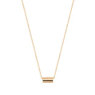 Ginette_ny Collier Mini Straw on Chain