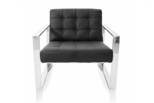 Savina Contemporary Arm Chair Black