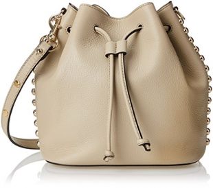 Rebecca Minkoff Unlined Bucket Shoulder Bag, Khaki, One Size