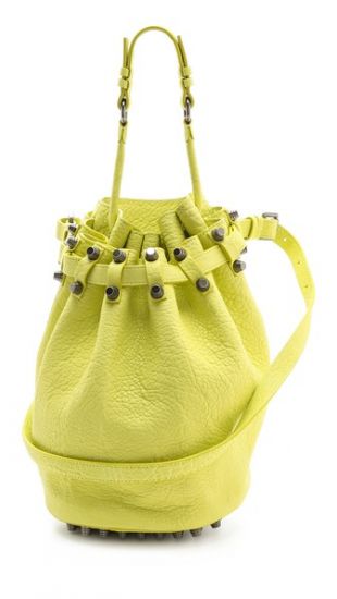 Sac Alexander Wang Ryan à Clous Argent - Neuf Avec étiquettes, Cuir Noir