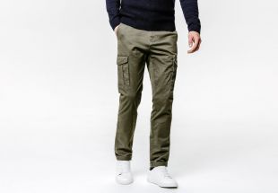 Pantalon slim poches army