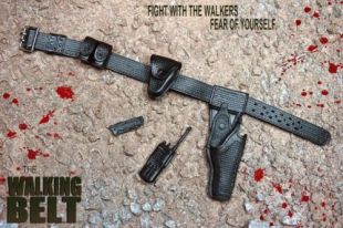 Custom 1/6 Scale Gun Belt For Walking Dead TWD Rick Grimes Figure Use