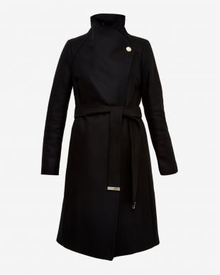 manteau trench bouts de ceinture doré