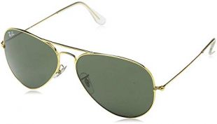 Ray Ban RB3025 W3234 55M Gold/Gray Green Aviator