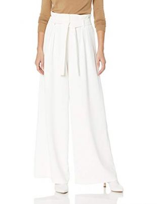 Bcbgmaxazria - BCBGMAXAZRIA Femme COY2H332 Pantalon - Blanc - Taille XS