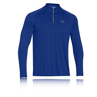 Under Armour Herren Fitness Sweatshirt UA Tech 1/4 Zip, Blau Royal, S, 1242220-402