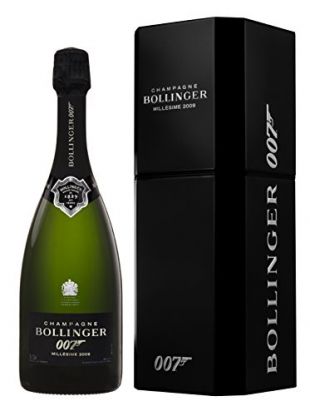 Bollinger millesime 2009 edition limite 007+ astuccio con sciabola
