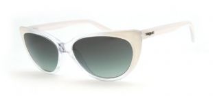 Occhiali Da Sole Vogue VO5641SU Donna | Universal Fit Nero/Grigio Sfumato