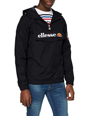 Ellesse Mont 2 Chaqueta, Hombre, Negro (Anthracite), S