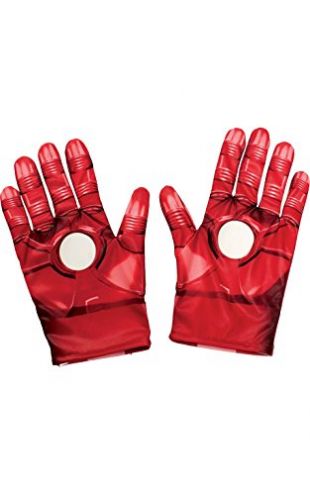 Rubie's Marvel Avengers Assemble Iron-Man-Handschuhe für Kinder, offizielles Lizenzprodukt, Einheitsgröße