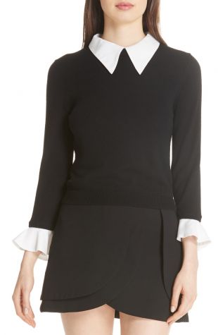 Aster Ruffle Cuff Sweater