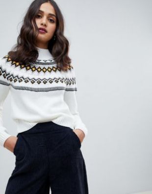 Pull en jacquard