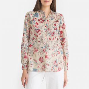 Chemise imprimée manches longues