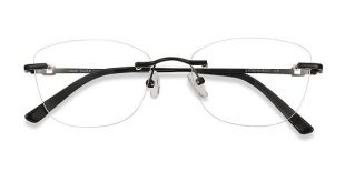 Vince Black Metal Eyeglasses