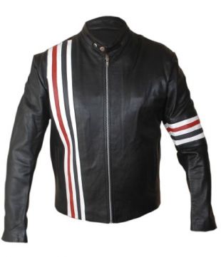 Easy Rider America Captain Leather Jacket-XL Black