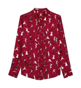 Chemise en soie Jeux Olympiques