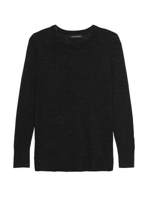 Metallic Wool Modal Sweater