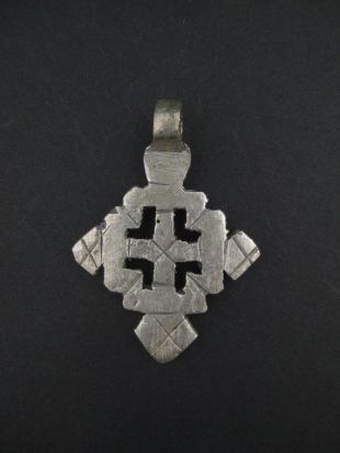 Copte éthiopienne croix petit   pendentif africain   argent croix pendentif   pendentif éthiopienne authentique   fait en Ethiopie (PND CSS 510)