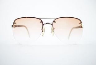 lunettes de soleil vintage des années 1970 | 70 s lunettes de soleil aviateur or | NOS lunettes de soleil verres pêche | Lunettes de vue Neuve d’époque Vintage octobre que je pêche