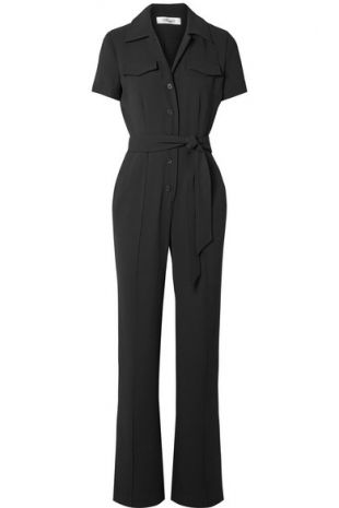 Daisy crepe jumpsuit