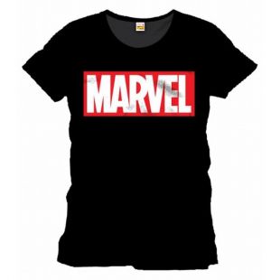 T-shirt Adulte Marvel Logo - Noir