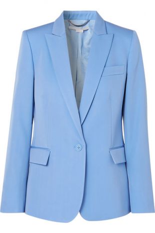 Stella McCartney Blazer en serge de laine