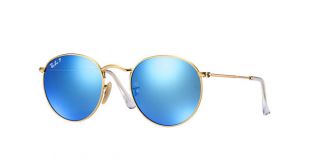 Ray-Ban Rb3447 Round Flash Lenses Sunglasses