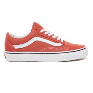 Vans rouge old on sale school