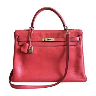 Sac à main en cuir HERMÈS