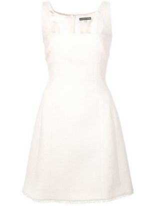 Square-neck short dress